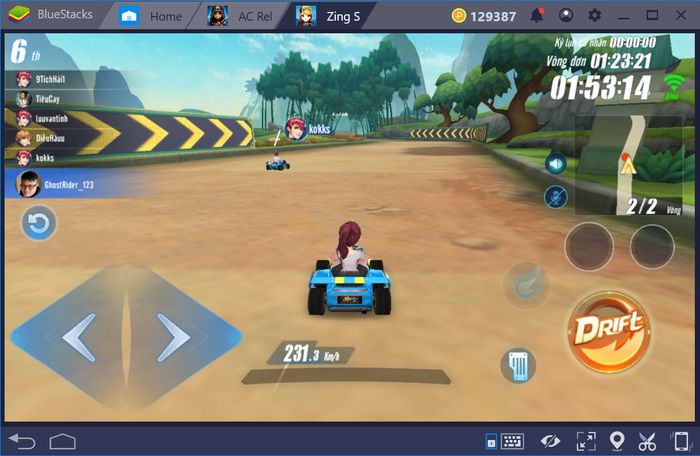 Chơi ZingSpeed Mobile trên PC với BlueStacks