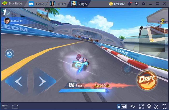 Chơi ZingSpeed Mobile trên PC với BlueStacks