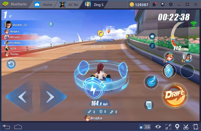 Chơi ZingSpeed Mobile trên PC với BlueStacks