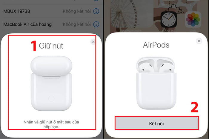 Cách ghép AirPod với iPhone nhanh chóng