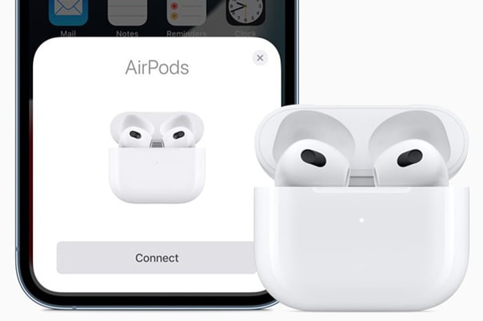 Đưa iPhone và AirPod gần nhau hơn