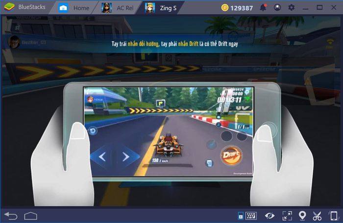 Chơi ZingSpeed Mobile trên PC với BlueStacks