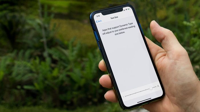 Cách thay đổi kích thước chữ trên iPhone và iPad