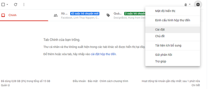 mẹo gmail