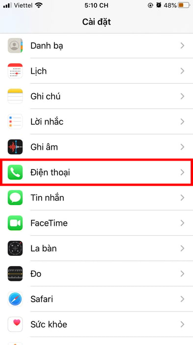 Cách bật và tắt tính năng đọc số cuộc gọi trên iPhone