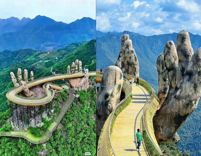 Dự án bị nghi ngờ là 'bản sao' của Cầu Vàng Đà Nẵng