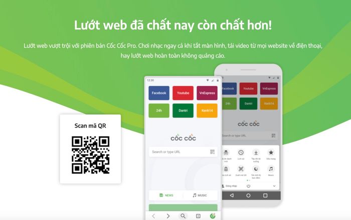 Nói lời chia tay với quảng cáo phiền phức của Cốc Cốc Pro trên Android