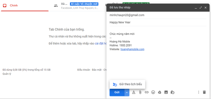 mẹo email