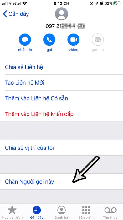 Hướng dẫn đơn giản cách chặn số điện thoại trên iPhone