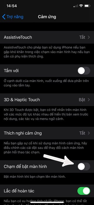 Làm thế nào để bật đèn màn hình trên iOS 13 cho iPhone