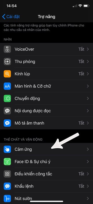 Bật Chạm để sáng màn hình trên iOS 13 cho iPhone như thế nào