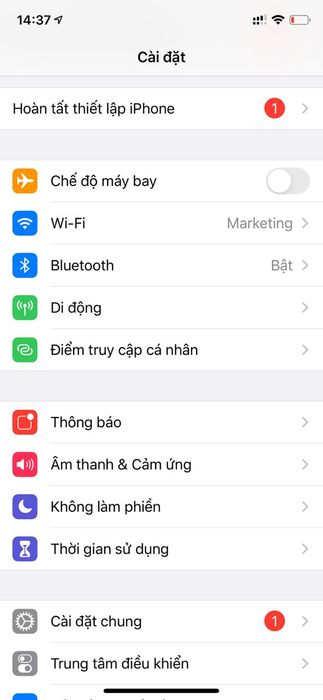 các tính năng trên iPhone