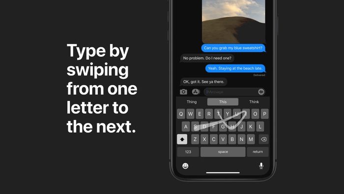 Cách kích hoạt và vô hiệu hóa tính năng Trượt để nhập trên iOS 13 | NDTV ...