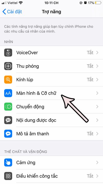 Cách tắt chế độ tự động điều chỉnh độ sáng trên iOS 13 cho iPhone