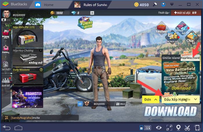 Khám phá bản đồ mới to lớn Fearless Fiord trong Rules of Survival