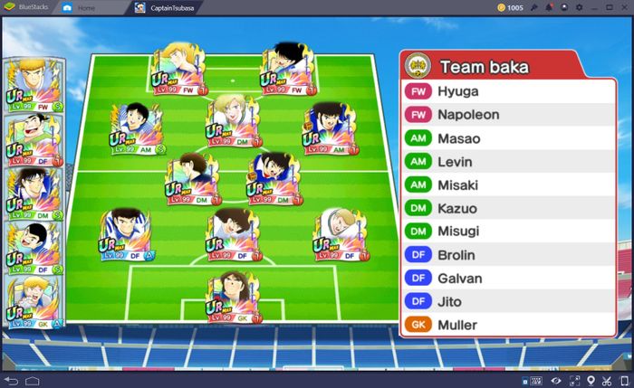 Captain Tsubasa: Dream Team - Trò chơi thú vị trong mùa World Cup 2018 khi chơi trên BlueStacks