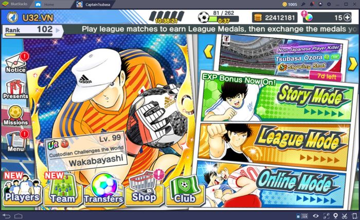 Captain Tsubasa: Dream Team - Game thú vị trong mùa World Cup 2018 khi chơi trên BlueStacks