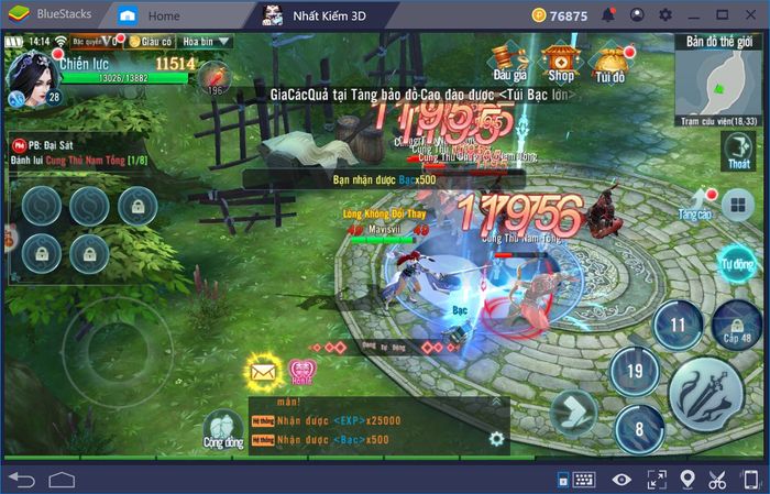 Trải nghiệm chơi Nhất Kiếm Giang Hồ với BlueStacks