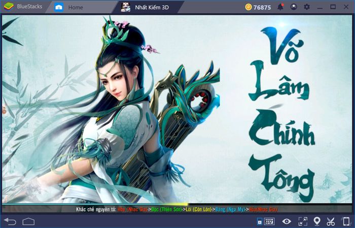 Trải nghiệm game Nhất Kiếm Giang Hồ với BlueStacks