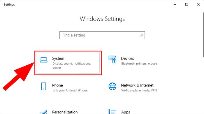 Cách xem phiên bản Windows 10 bằng ứng dụng Settings