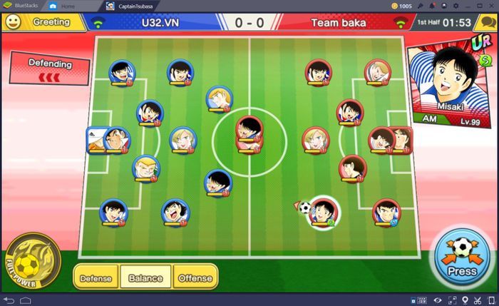 Captain Tsubasa: Dream Team - Trò chơi thú vị trong mùa World Cup 2018 khi chơi trên BlueStacks