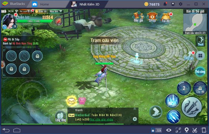 Trải nghiệm chơi Nhất Kiếm Giang Hồ với BlueStacks