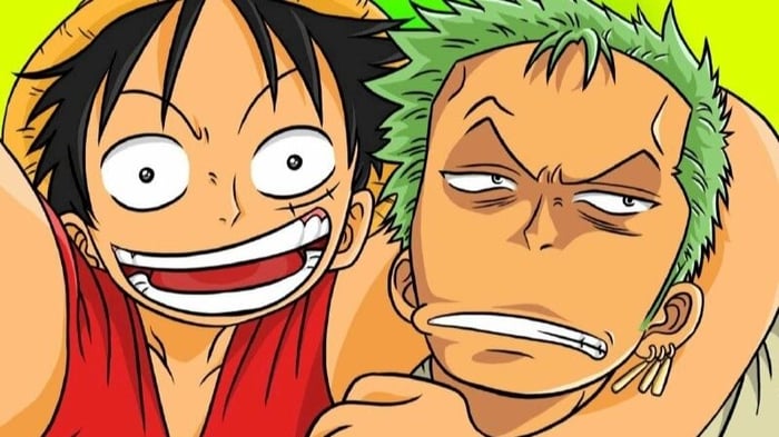 Ảnh 4K đẹp của Zoro và Luffy khi Luffy đến cứu Zoro