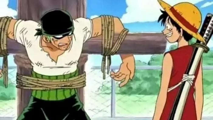 Ảnh Zoro và Luffy khi cùng chiến đấu