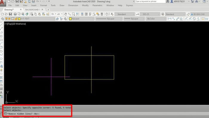 Cách xử lý lỗi Autocad không thể bo góc bằng Fillet bước 4