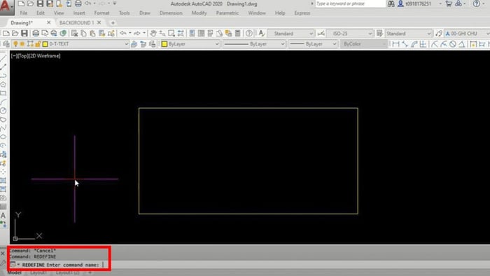 Cách khắc phục Autocad bị lỗi Unknown command bước 1