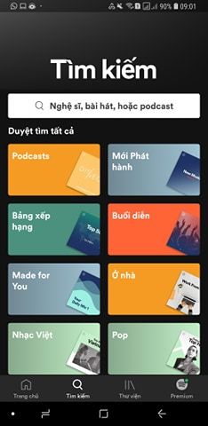 ứng dụng Spotify