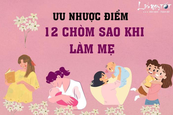 Ưu nhược điểm của 12 chòm sao khi làm mẹ