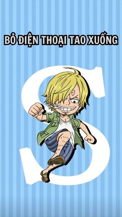 Hình nền bỏ điện thoại tao xuống của One Piece nhanh chóng.