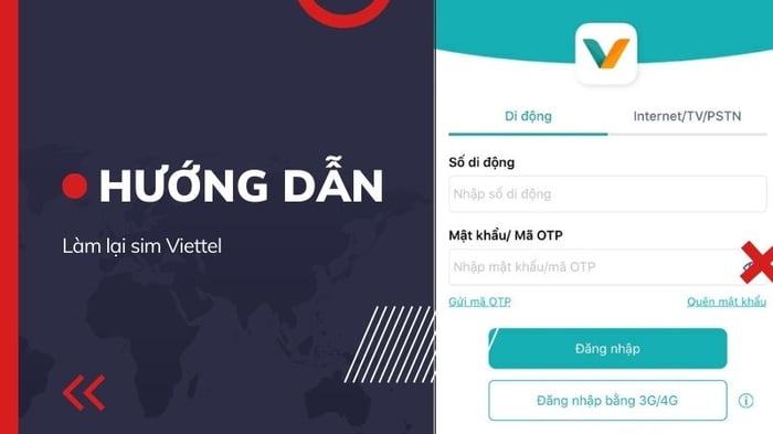 làm lại sim Viettel