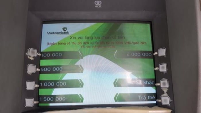 cách rút tiền từ ATM