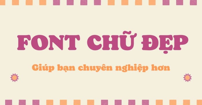 font-chu-dep