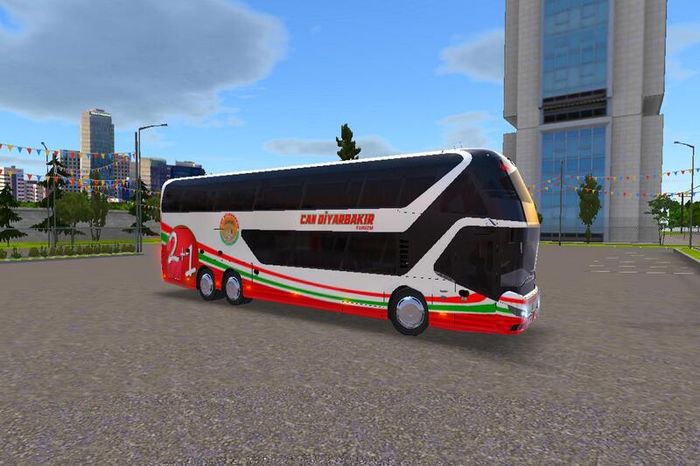 Mô hình xe buýt trong Bus Simulator Ultimate 8