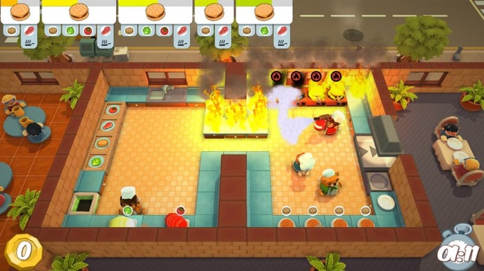 Trò chơi Overcooked-5