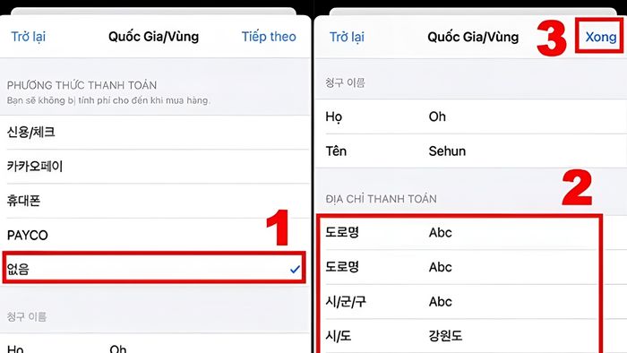 Cách thay đổi vùng ID Apple sang Hàn Quốc qua App Store - Bước 4