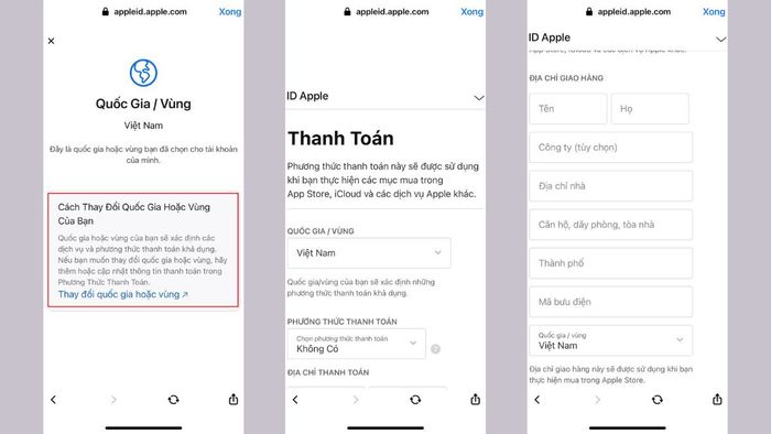 Cách thay đổi vùng ID Apple sang Hàn Quốc qua hỗ trợ Apple - Bước 2