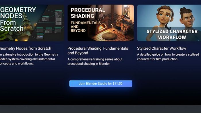 Cách tải Blender trên máy tính - Bước 2