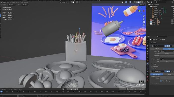 Blender là phần mềm mô hình hóa 3D chuyên nghiệp