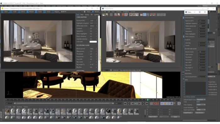 Phần mềm Blender hỗ trợ kỹ thuật render tốt