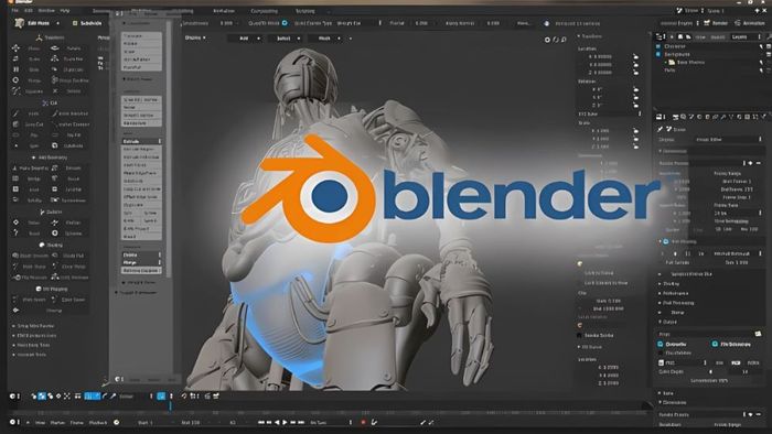 Hướng dẫn sử dụng Blender 3D cơ bản