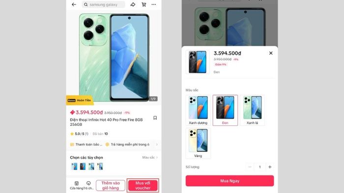 Hướng dẫn mua hàng trên TikTok Shop qua TikTok Seller - Bước 3