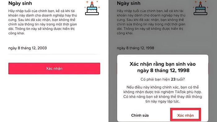 Cách mua hàng trên TikTok Shop khi chưa đủ tuổi - Phương án 1