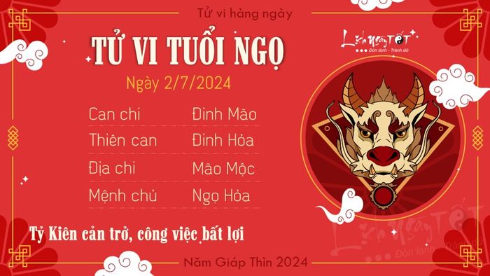 Tu vi hang ngay 2/7/2024 tuoi Ngo