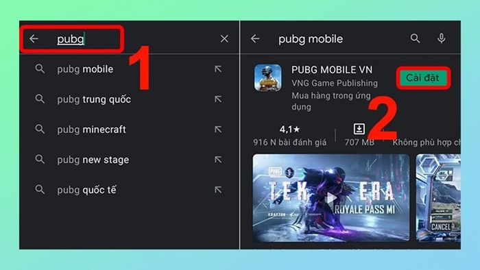 PUBG Mobile VN - Tải trên Android