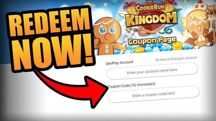 Hướng dẫn nhận thêm mã code trong Cookie Run Kingdom