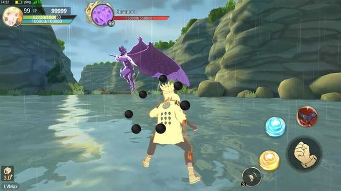 Tựa game Naruto: Slugfest thể loại nhập vai online